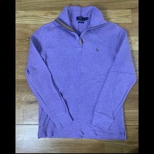 Polo Ralph Lauren Quarter Zip (Lavender) size M
